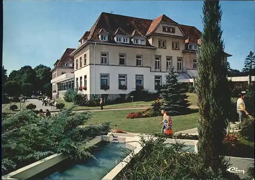 Morsbronn les Bains Etablissement Thermal Kurheim Wassertreten Kat. Morsbronn les Bains