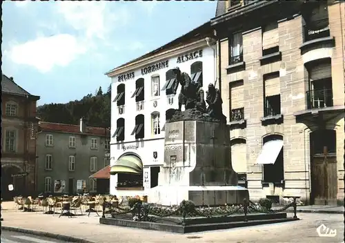 Raon l Etape Vosges Monument aux Morts Kriegerdenkmal