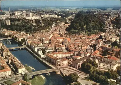 Epinal Vosges Vue generale aerienne pont Moselle Kat. Epinal