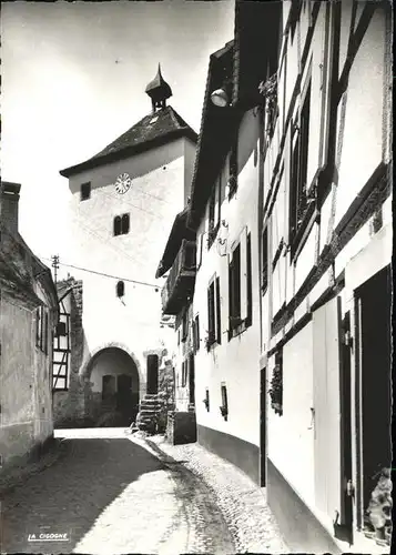 Turckheim Haut Rhin Rue des Vignerons Porte de Munster