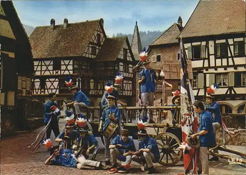 Kaysersberg Haut Rhin Les conscrits