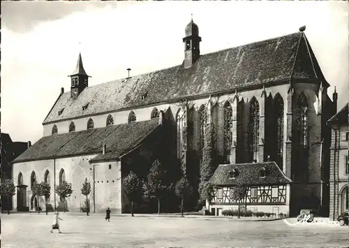 Colmar Haut Rhin Elsass Temple et Chapelle de l ancien Hopital Kat. Colmar