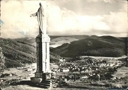 Rothau Bas Rhin Vue generale statue Kat. Rothau