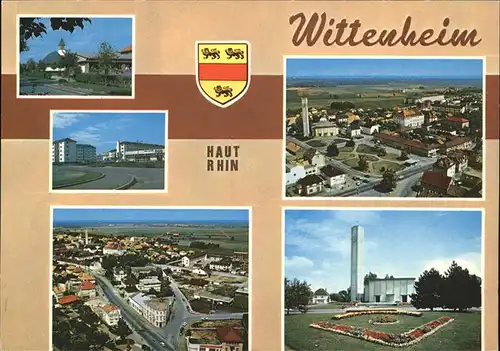 Wittenheim Vues partielles Wappen Kat. Wittenheim