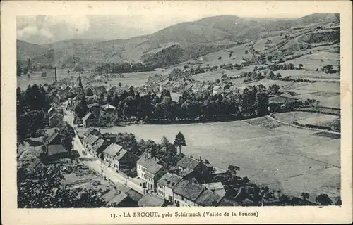 La Broque Bas Rhin Panorama Vallee de la Bruche / La Broque /Arrond. de Molsheim