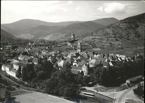 Kaysersberg Haut Rhin Vue panoramique chateau