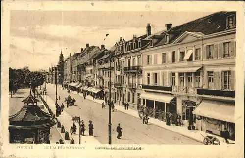 Colmar Haut Rhin Elsass Route de Rouffach pavillon Kat. Colmar