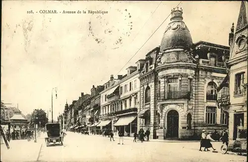 Colmar Haut Rhin Elsass Avenue de la Republique Kat. Colmar