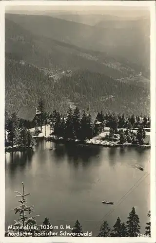 Mummelsee Partie am Mummelsee Kat. Seebach