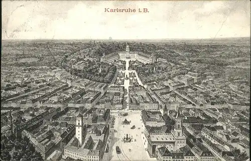 Karlsruhe Totale Kat. Karlsruhe