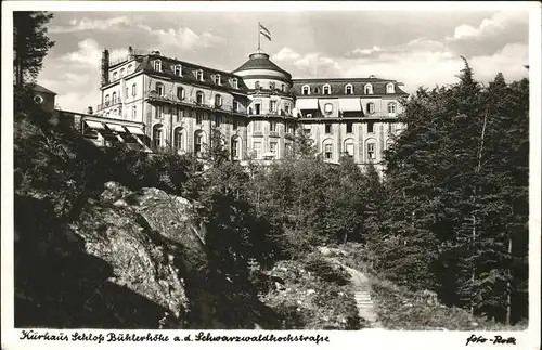 Buehl Baden Kurhaus Schloss Buehlerhoehe Kat. Buehl