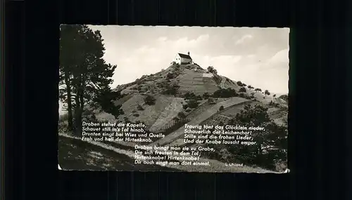 Wurmlingen Kapelle Panorama Gedicht Kat. Rottenburg am Neckar