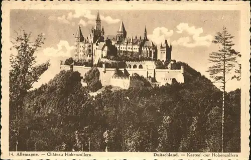 Burg Hohenzollern Chateau Hohenzollern Kat. Bisingen