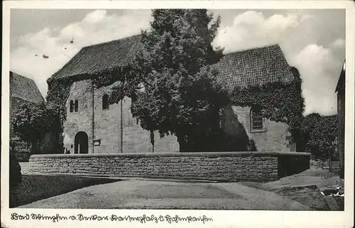 Bad Wimpfen Burg Kaiserpfalz der Hohenstaufen Kat. Bad Wimpfen