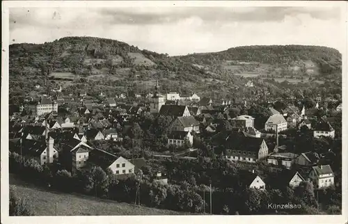 Kuenzelsau Panorama Kat. Kuenzelsau