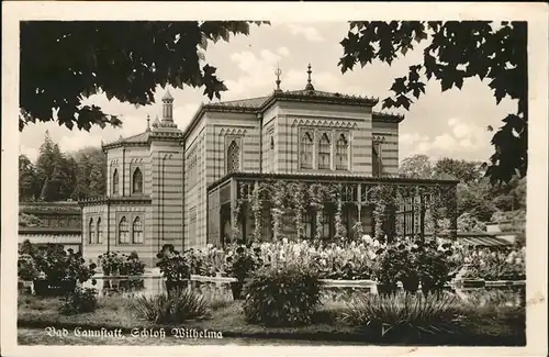 Bad Cannstatt Schloss Wilhelma Kat. Stuttgart