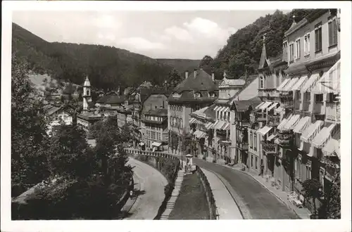 Wildbad Schwarzwald Olgastrasse Kirche Kat. Bad Wildbad