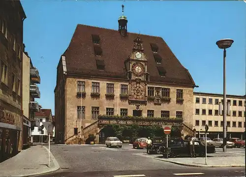 Heilbronn Neckar Rathaus Kat. Heilbronn