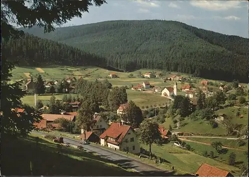 Enzkloesterle Panorama Kat. Enzkloesterle