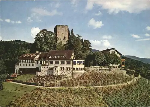Buehl Baden Burg Windeck Kat. Buehl