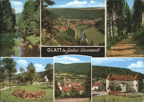 Glatt Panorama Glattal Burg Allee Kat. Sulz am Neckar