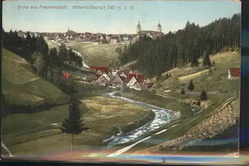 Freudenstadt Schwarzwald Panorama Kat. Freudenstadt