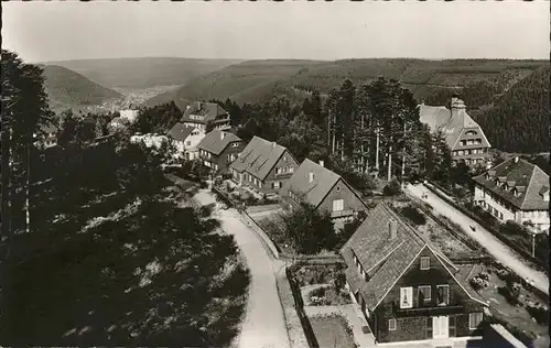 Wildbad Schwarzwald Teilansicht Sommerberg Kat. Bad Wildbad