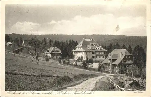 Freudenstadt Schwarzwald Kurhaus Teuchelwald Kat. Freudenstadt