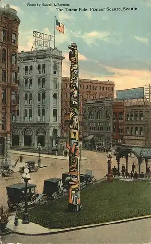 Seattle The Totem Pole Pioneer Square Kat. Seattle
