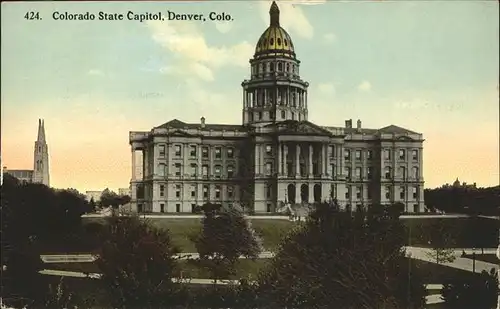 Denver Colorado Colorado State Capitol Kat. Denver
