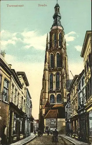 Breda Noord Brabant Torenstraat Kirche Kat. Breda