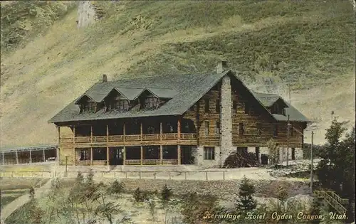 Ogden Utah Hermitage Hotel Ogden Canyon Kat. Ogden
