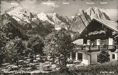 Garmisch-Partenkirchen Zugspitzgruppe Aulealm