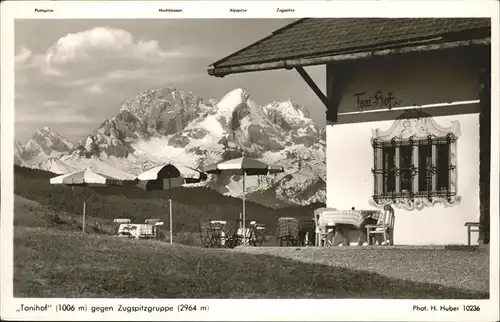 Garmisch-Partenkirchen Tonihof Zugspitzgruppe