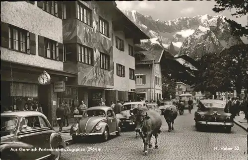 Garmisch-Partenkirchen Zugspitze Kuehe 