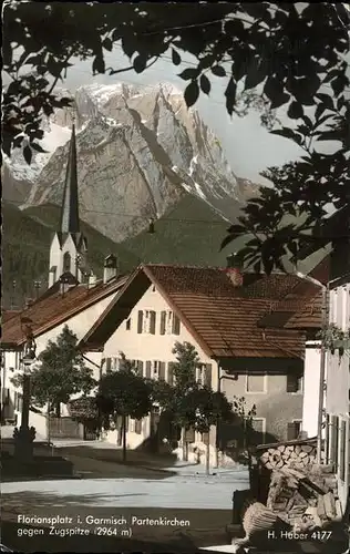 Garmisch-Partenkirchen Floriansplatz Zugspitze