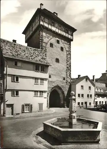 Reutlingen Gartentor Brunnen