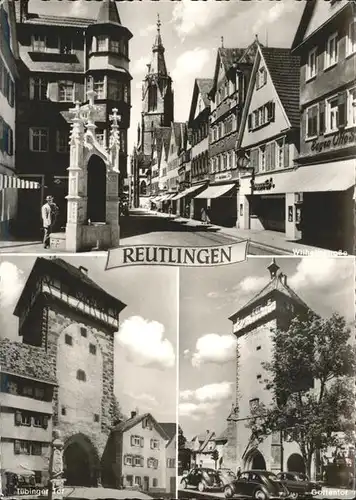 Reutlingen Wilhelmstrasse Tuebingertor Gartentor