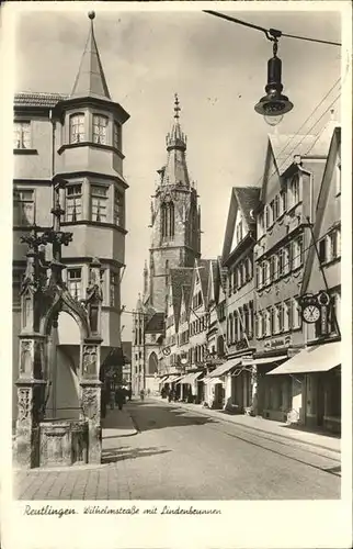 Reutlingen Wilhelmstrasse Lindenbrunnen