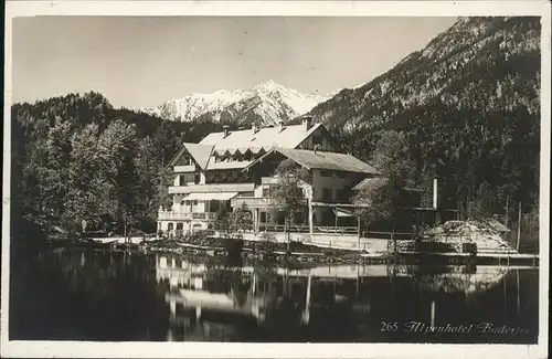 Garmisch-Partenkirchen Alpen Hotel Badersee