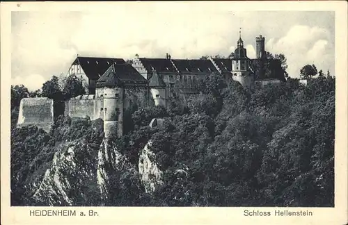 Heidenheim Brenz Schloss Hellenstein / Heidenheim an der Brenz /Heidenheim LKR