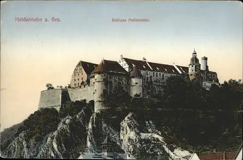 Heidenheim Brenz Schloss Hellenstein / Heidenheim an der Brenz /Heidenheim LKR