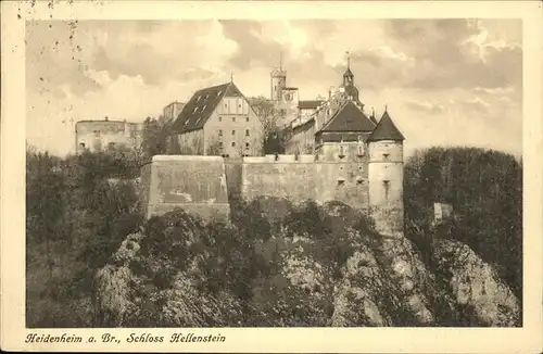 Heidenheim Brenz Schloss Hellenstein / Heidenheim an der Brenz /Heidenheim LKR