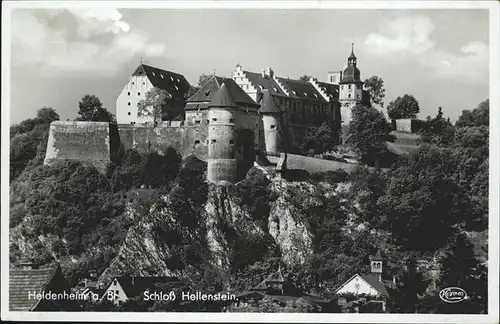 Heidenheim Brenz Schloss Hellenstein / Heidenheim an der Brenz /Heidenheim LKR