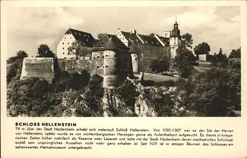 Heidenheim Brenz Schloss Hellenstein / Heidenheim an der Brenz /Heidenheim LKR