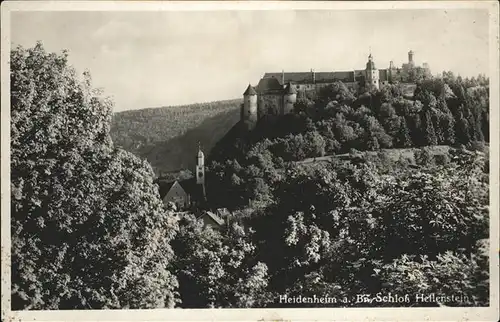 Heidenheim Brenz Schloss Hellenstein / Heidenheim an der Brenz /Heidenheim LKR