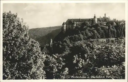 Heidenheim Brenz Schloss Hellenstein / Heidenheim an der Brenz /Heidenheim LKR