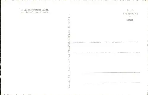Heidenheim Brenz Schloss Hellenstein / Heidenheim an der Brenz /Heidenheim LKR