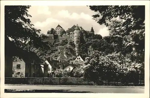 Heidenheim Brenz Schloss Hellenstein / Heidenheim an der Brenz /Heidenheim LKR