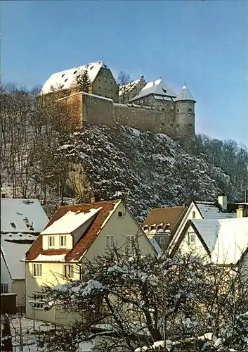 Heidenheim Brenz Schloss Hellenstein Winter / Heidenheim an der Brenz /Heidenheim LKR